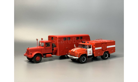 Пожарная  рукавная машина ПРМ-33 (210) .ЯАЗ 210., сборная модель автомобиля