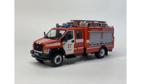 Кит ГАЗ ОН  АЦ-СПК 1.0-40. пожарная., сборная модель автомобиля, scale43