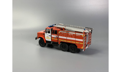 Кит  пожарный АЦ 3.0-40 (4334), сборная модель автомобиля, scale43, зил 4334
