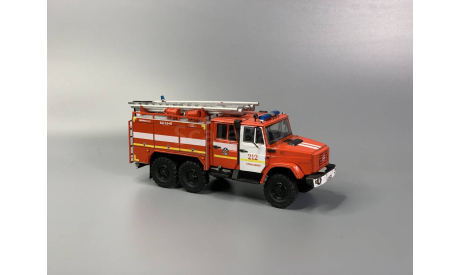 Кит  пожарный АЦ 3.0-40 (4334), сборная модель автомобиля, scale43, зил 4334