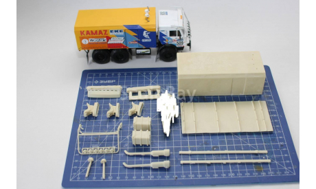 Кит № 3 для -доработки КАМАЗ Дакар.№509., сборная модель автомобиля, scale43