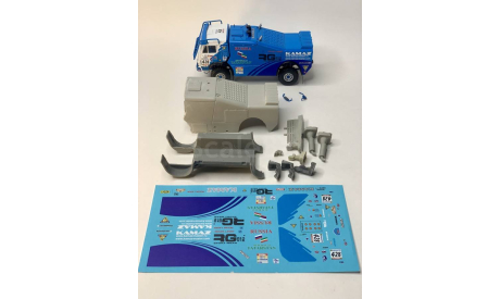 Кит  Камаз Ралли Дакар № 428 (2001), сборная модель автомобиля, scale43