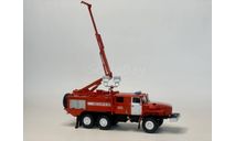 Кит Урал пожарный (4320) НАЦТ 3-40-10, сборная модель автомобиля, scale43