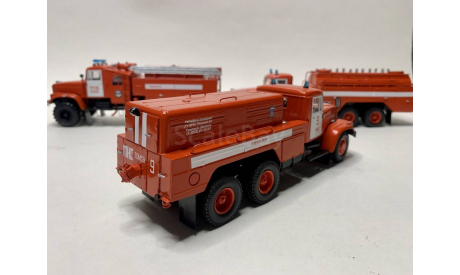 Кит Краз Пожарный ПНС 100  (СССР-Россия), сборная модель автомобиля, zzz400, 1:43, 1/43