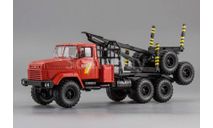 Краз 64372 лесовоз, масштабная модель, НАП, 1:43, 1/43