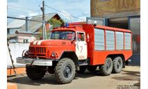 Кит  Пожарный автомобиль АДР (131)(ранний вариант), сборная модель автомобиля, зил 131, 1:43, 1/43