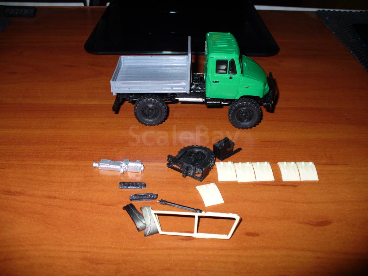 ЗиЛ-4327 4Х4. | Аукцион масштабных и сборных моделей