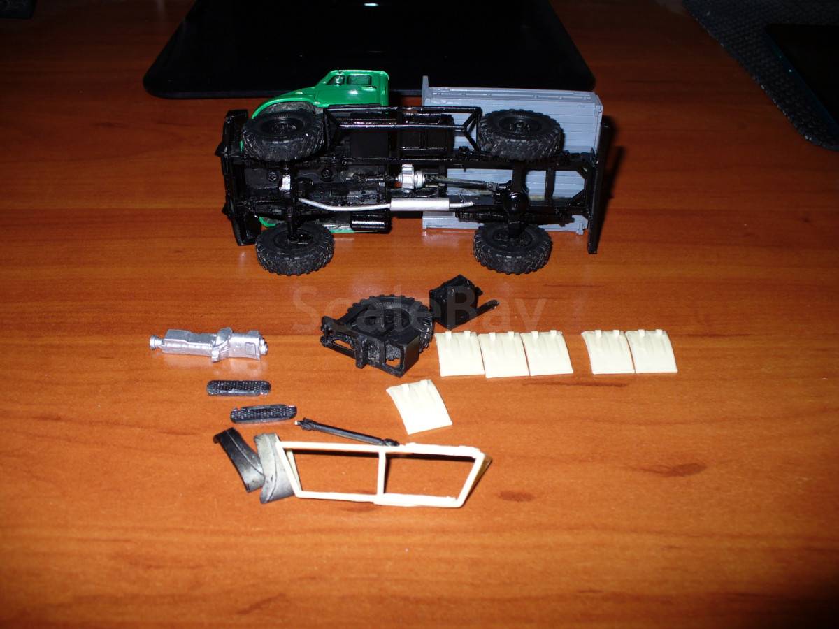 ЗиЛ-4327 4Х4. | Аукцион масштабных и сборных моделей