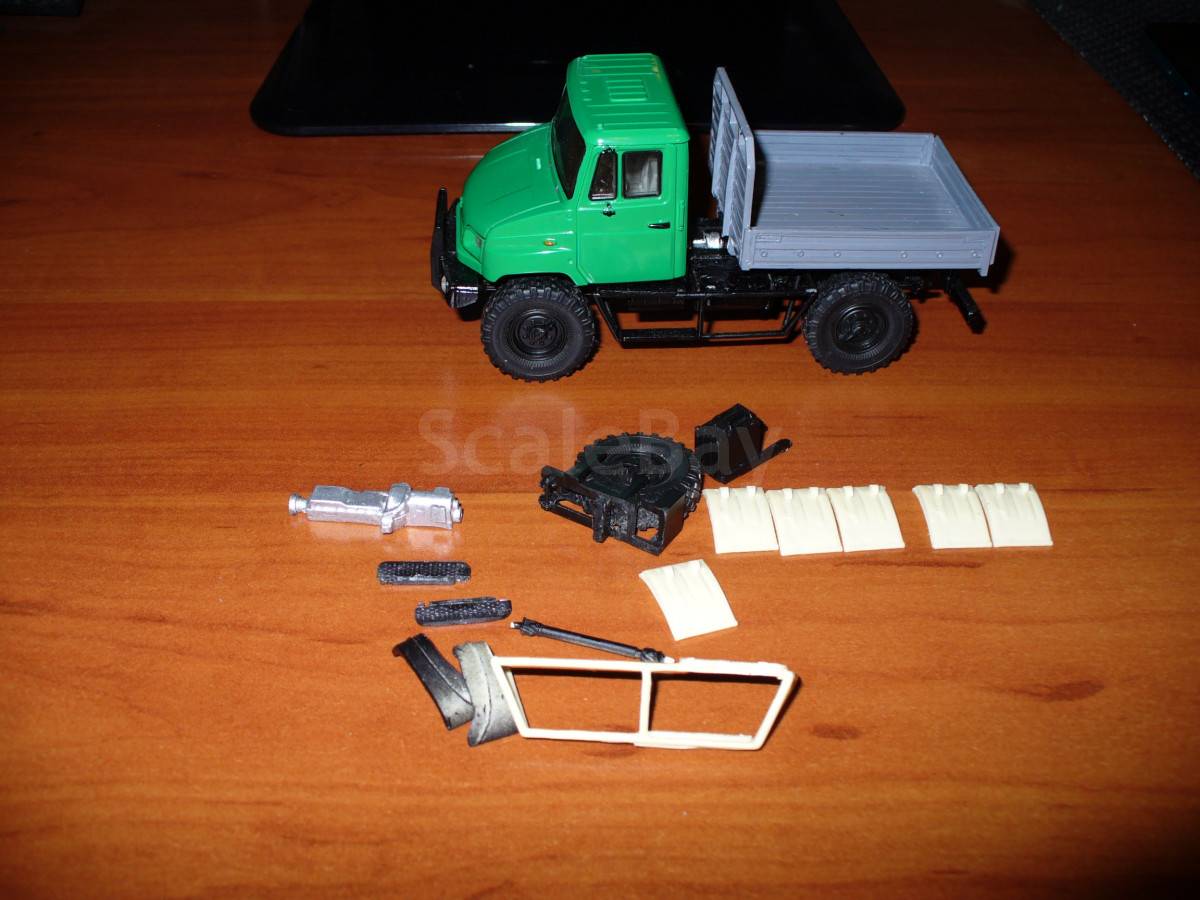 ЗиЛ-4327 4Х4. | Аукцион масштабных и сборных моделей