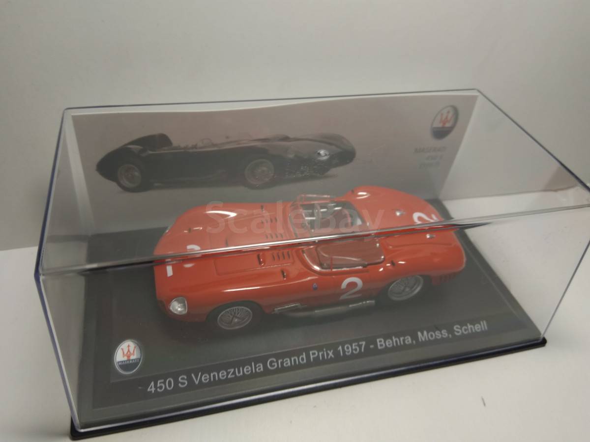 1957 Maserati 450S n°2 Behra - Simon Le Mans S4546 Spark Model