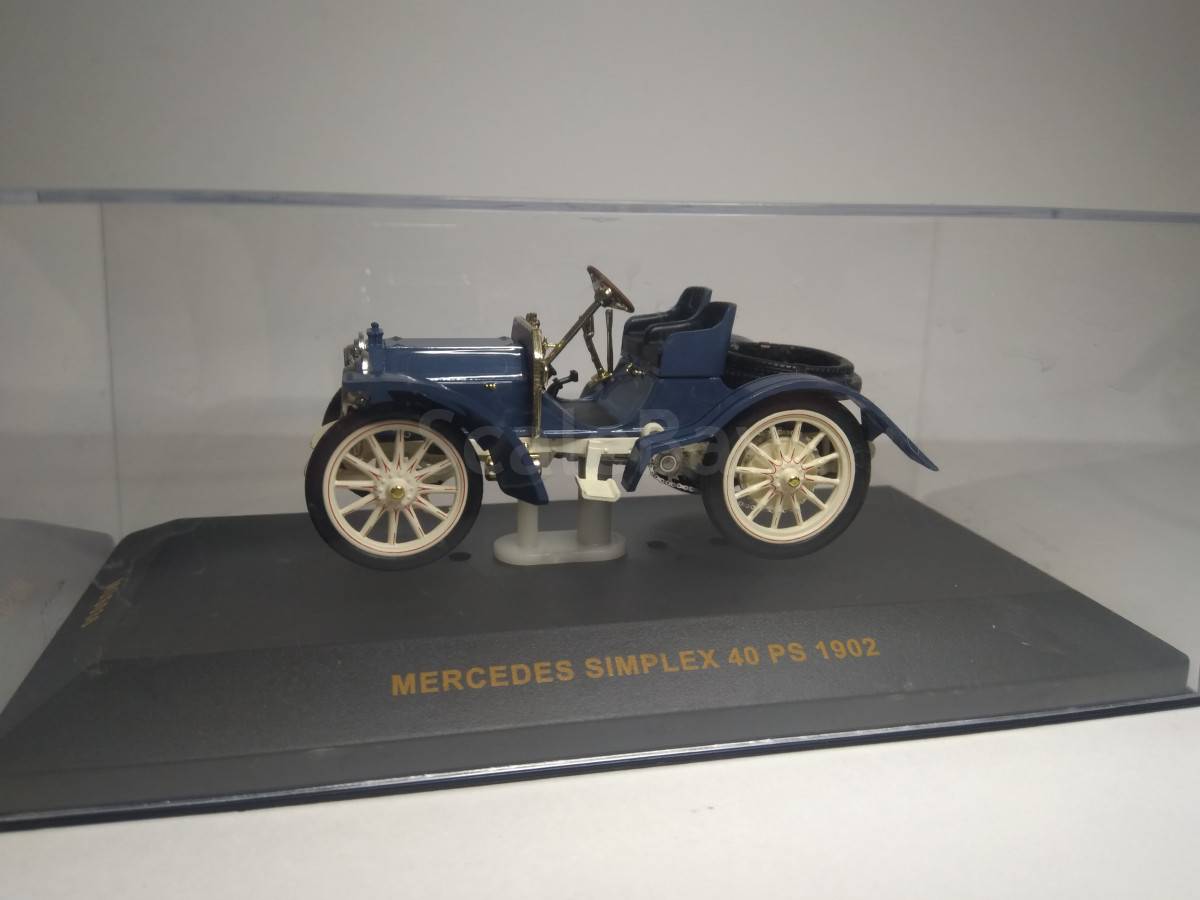 Mercedes Simplex 40 PS – Miniature IXO échelle 1:43 – Collection Voiture Ancienne