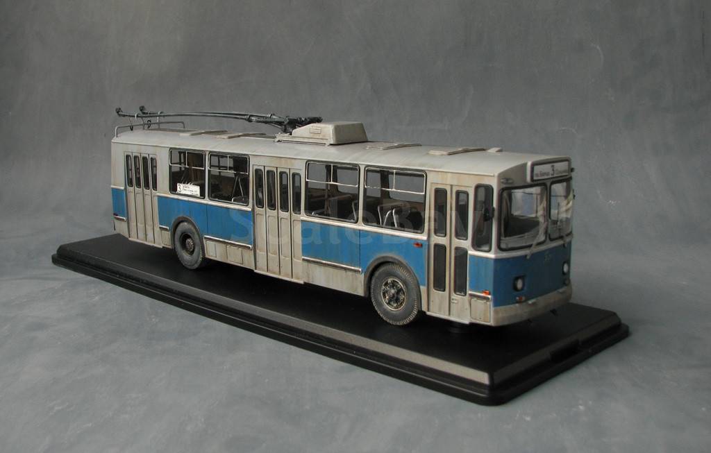 Модель троллейбус Зиу-9 | Аукцион масштабных и сборных моделей