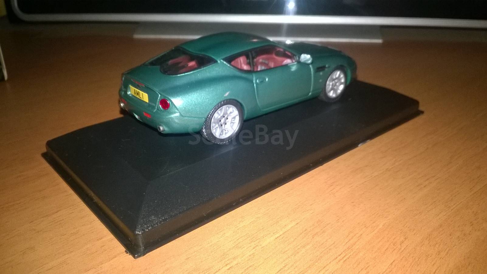Altaya 1/43 Aston Martin DB7 Zagato 2003 Green Supercar