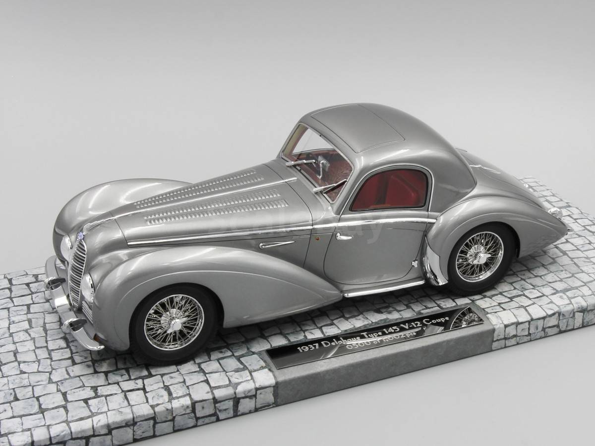 DELAHAYE TYPE 145 V12 1937 COUPE MINICHAMPS 1/18