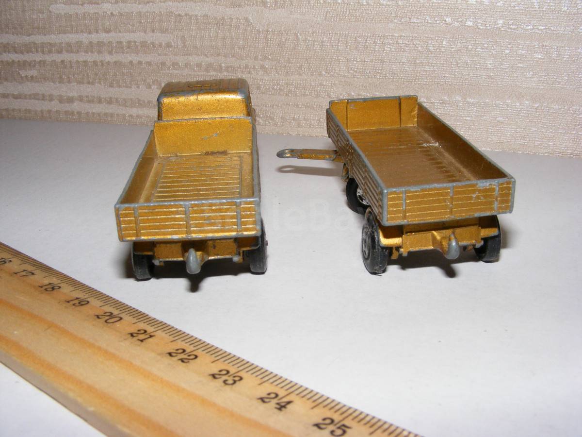 matchbox mercedes truck and trailer