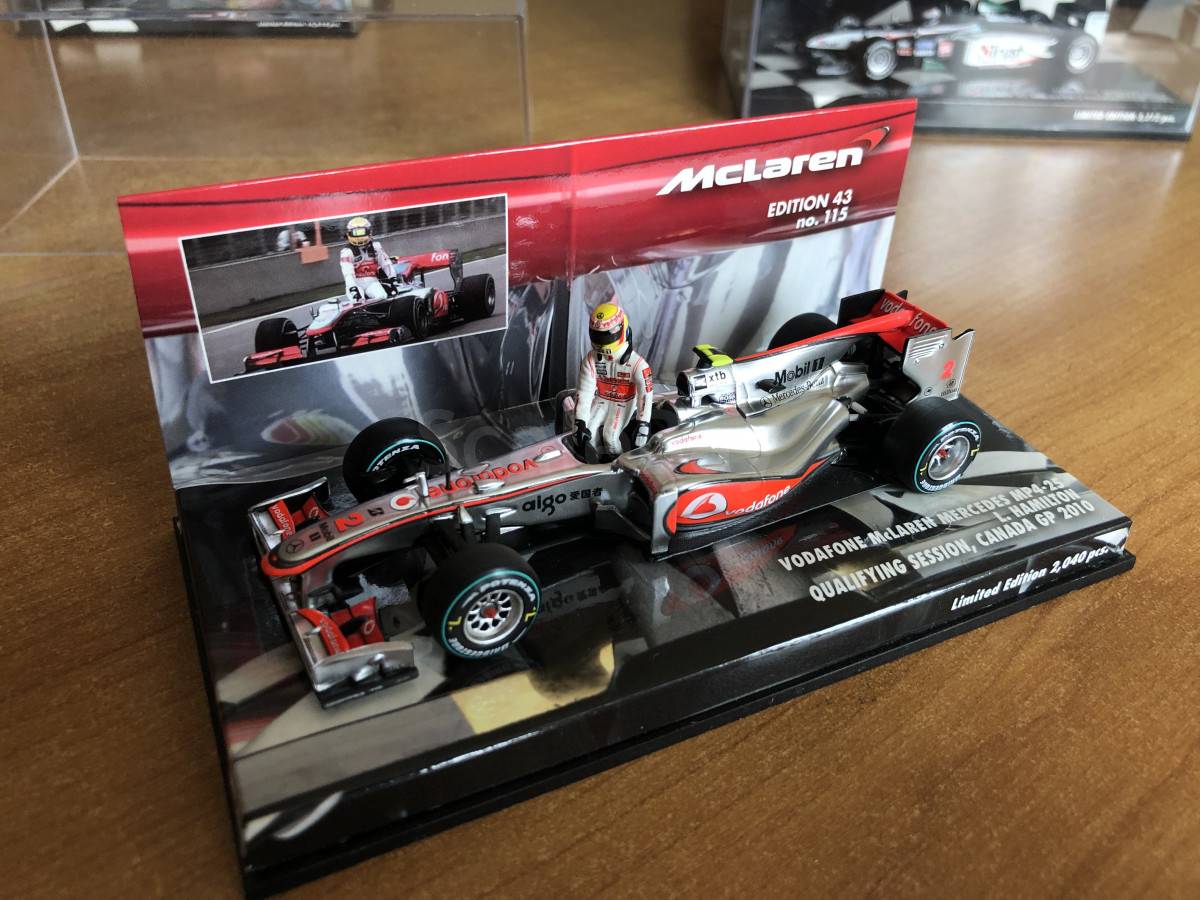 Minichamps F1 Mclaren Mp4 25 Hamilton L 10 Half Stand Canada Gp Lot V Msk Aukcion Masshtabnyh I Sbornyh Modelej