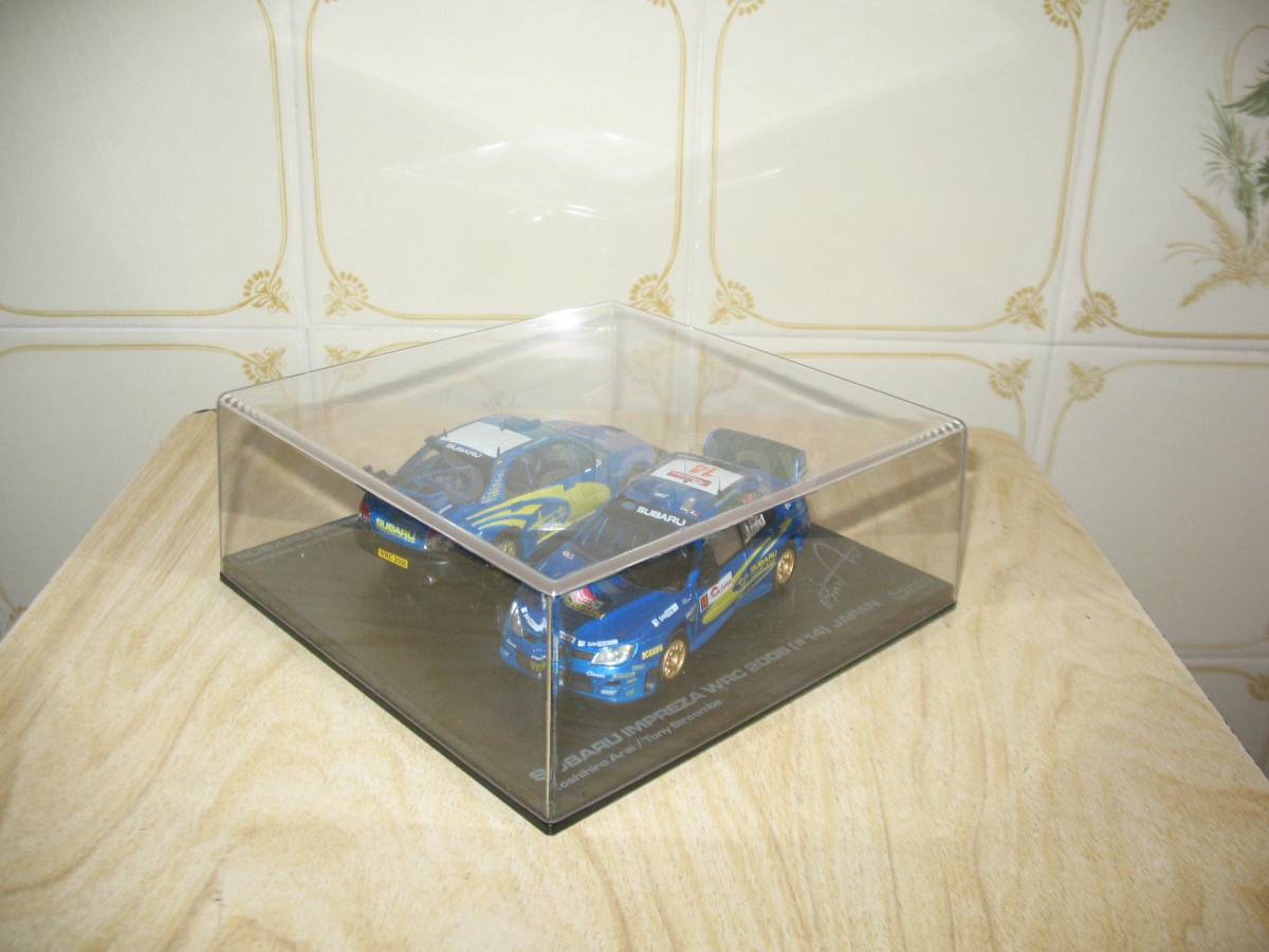 Miniature HPI Racing 1:43 - Subaru Impreza WRC 2006 - Toshi Arai Memorial Set
