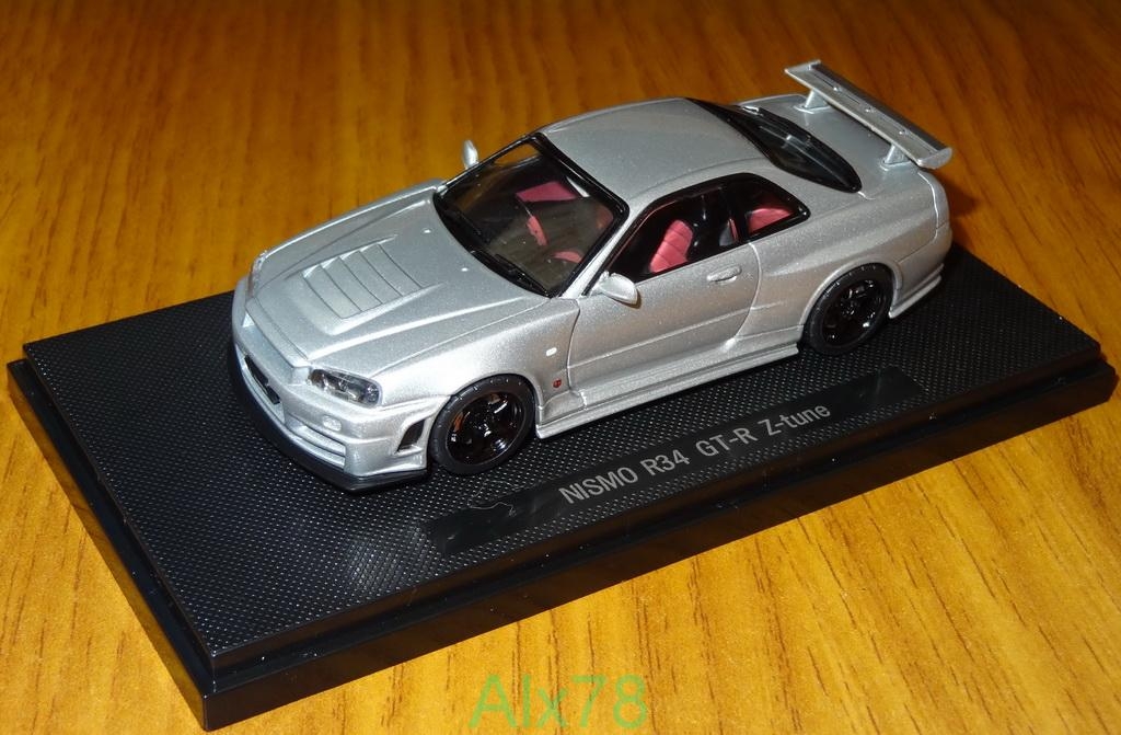 Nissan Skyline Gt R R34 Nismo Z Tune Silver Ebbro 1 43 Metall Aukcion Masshtabnyh I Sbornyh Modelej