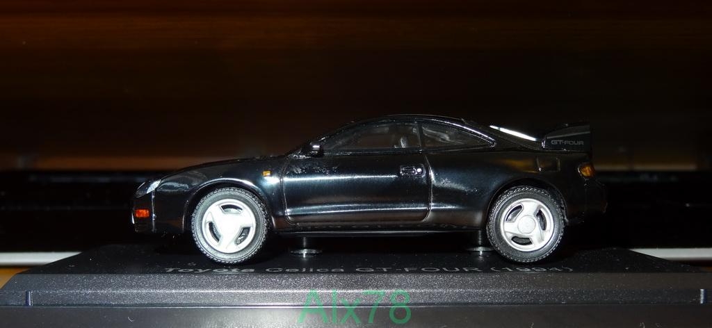Norev 1/43 - Toyota Celica GT Four 1994 Noire - Collection Japon - État Neuf + Boîte