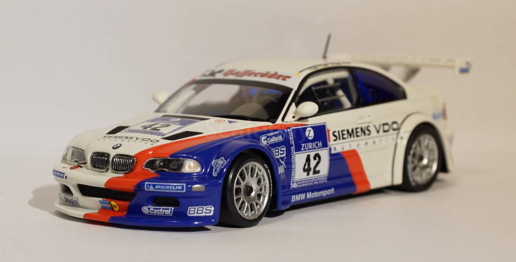 1:43 BMW 3-series M3 GTR E46 - BMW MOTORSPORT | Аукцион масштабных и ...