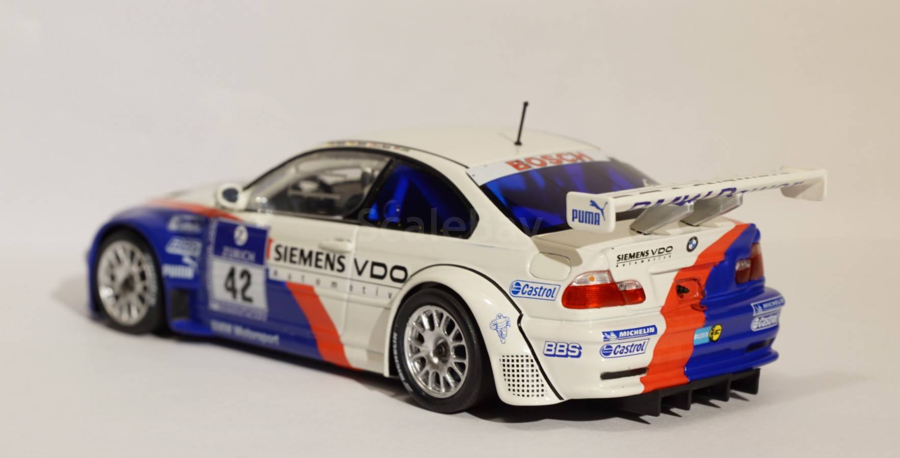 1:43 BMW 3-series M3 GTR E46 - BMW MOTORSPORT | Аукцион масштабных и ...