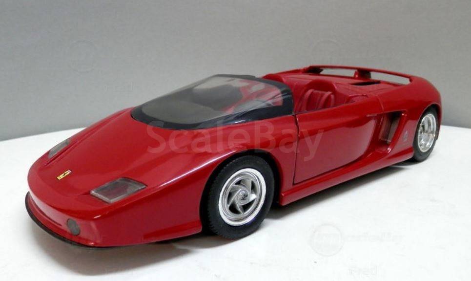 Miniature HOSTARO 1:43 Ferrari Mythos Pininfarina, Rouge, Collection MIB