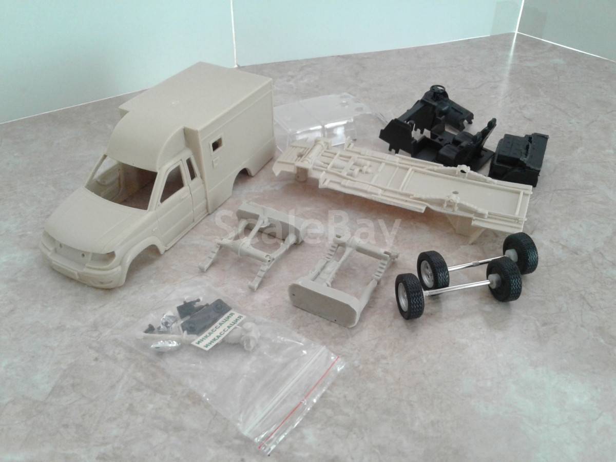 КИТ УАЗ Патриот Инкассация | Аукцион масштабных и сборных моделей