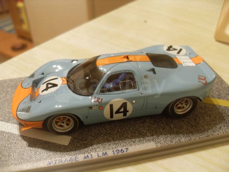132098/14M Le Mans Miniatures Mirage M1 Gulf 24hr Le Mans 1967, #14 1