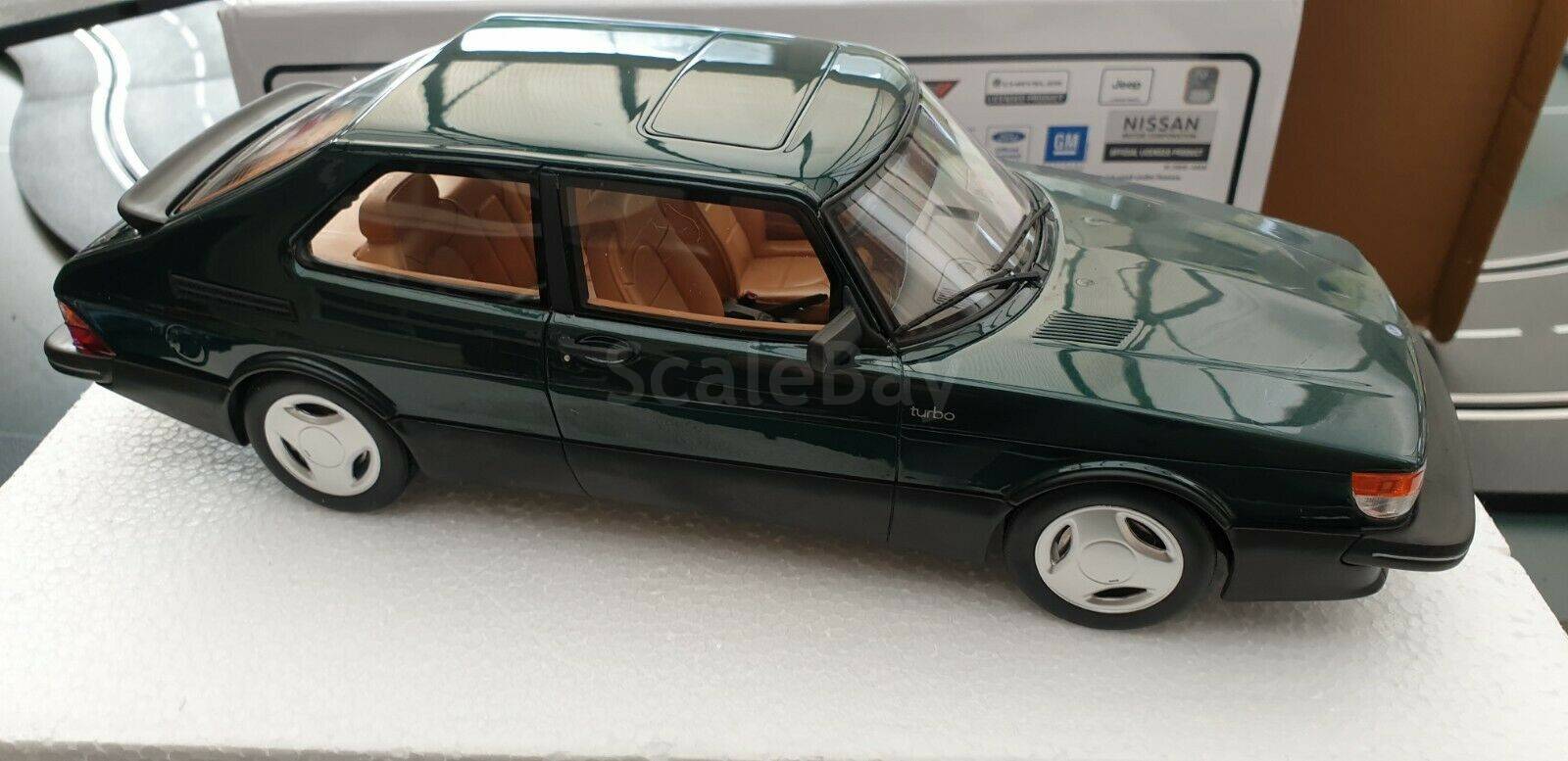 Miniature Saab 900 Turbo 16V 1/18 Ottomobile OT308 Verte - 999 Exemplaires