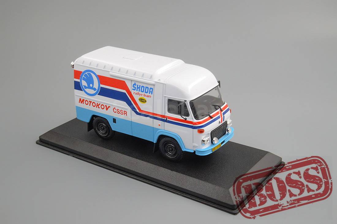 Avia А21 Skoda Rally Team автомобиль техничка | Аукцион масштабных и ...