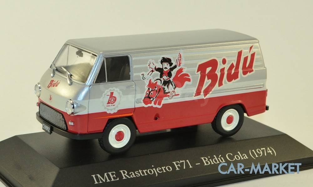 Die Cast 'Ime Rastrojero F71 Bidù Cola (1974)' Salvat Scale 1