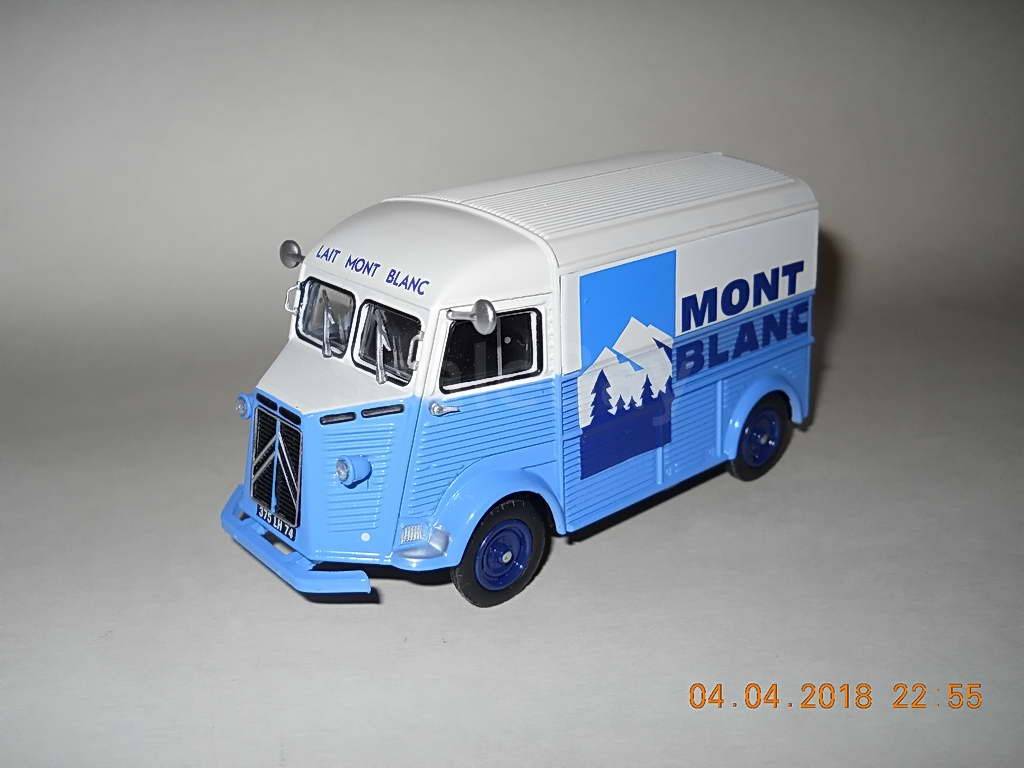 Miniature Citroën 2CV AZU Lait Mont Blanc Eligor 1/43 - Collection