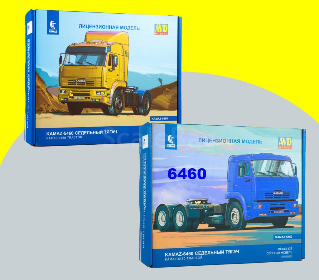 Купить Масштабную Модель Камаз 5460
