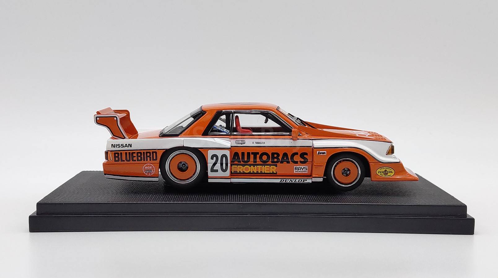 Nissan Bluebird Silhouette Gr.5 #20 - 1983, AutoBacs, TrueScale 1/43, Miniature Neuve