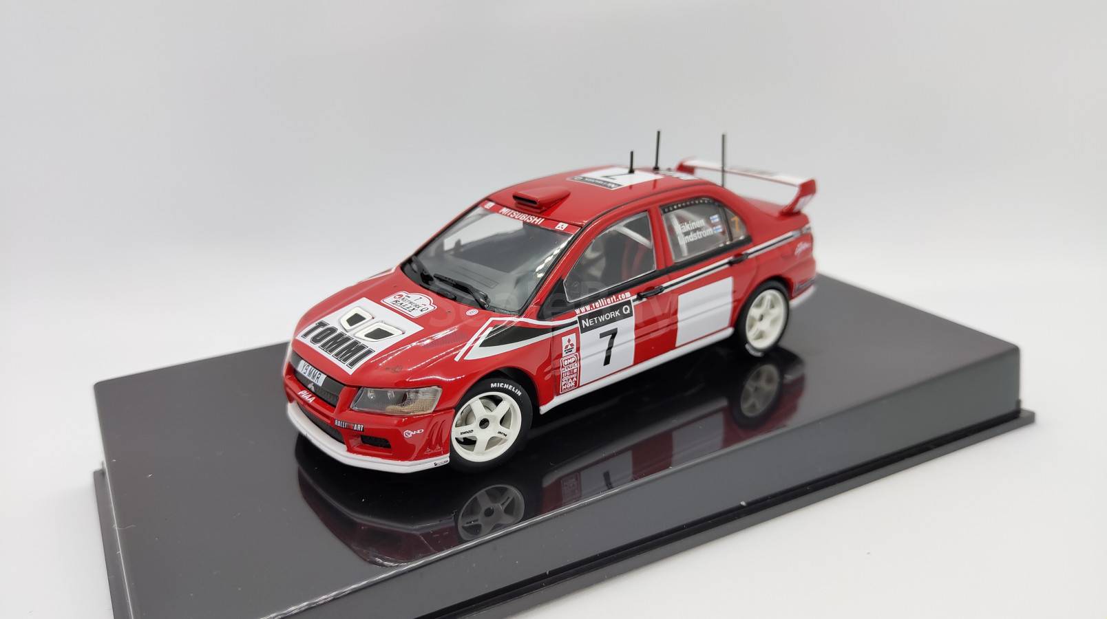 MITSUBISHI LANCER EVO 9 Gr N Monte Carlo 2011 1/43 Ixo Ogliari EUR 24,95 - FR