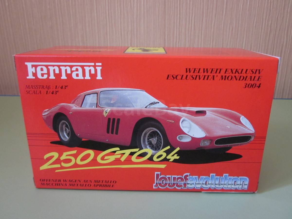 Ferrari 250 GTO 64 Jouef Evolution - Modèle Métal 1:43 Ouvrant - Occasion