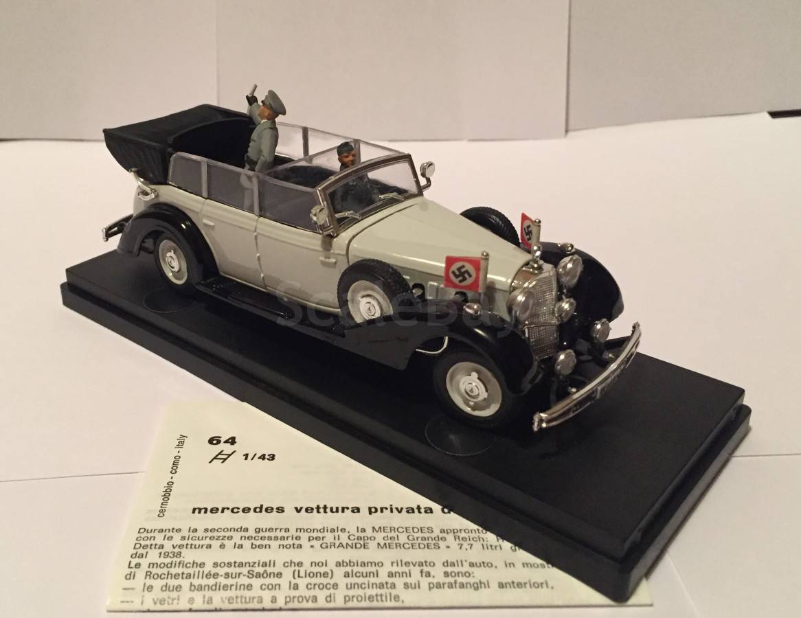 Rio 1:43 mercedes 770 Vienna 1938 Hermann Goering | Аукцион масштабных ...