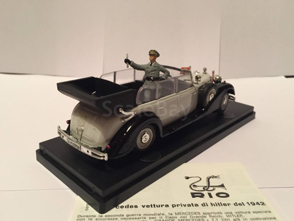 Rio 1:43 mercedes 770 Vienna 1938 Hermann Goering | Аукцион масштабных ...