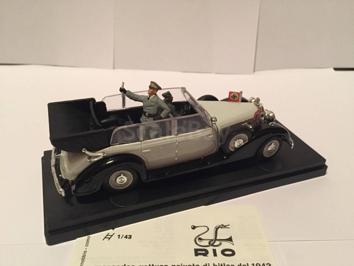 Rio 1:43 mercedes 770 Vienna 1938 Hermann Goering | Аукцион масштабных ...