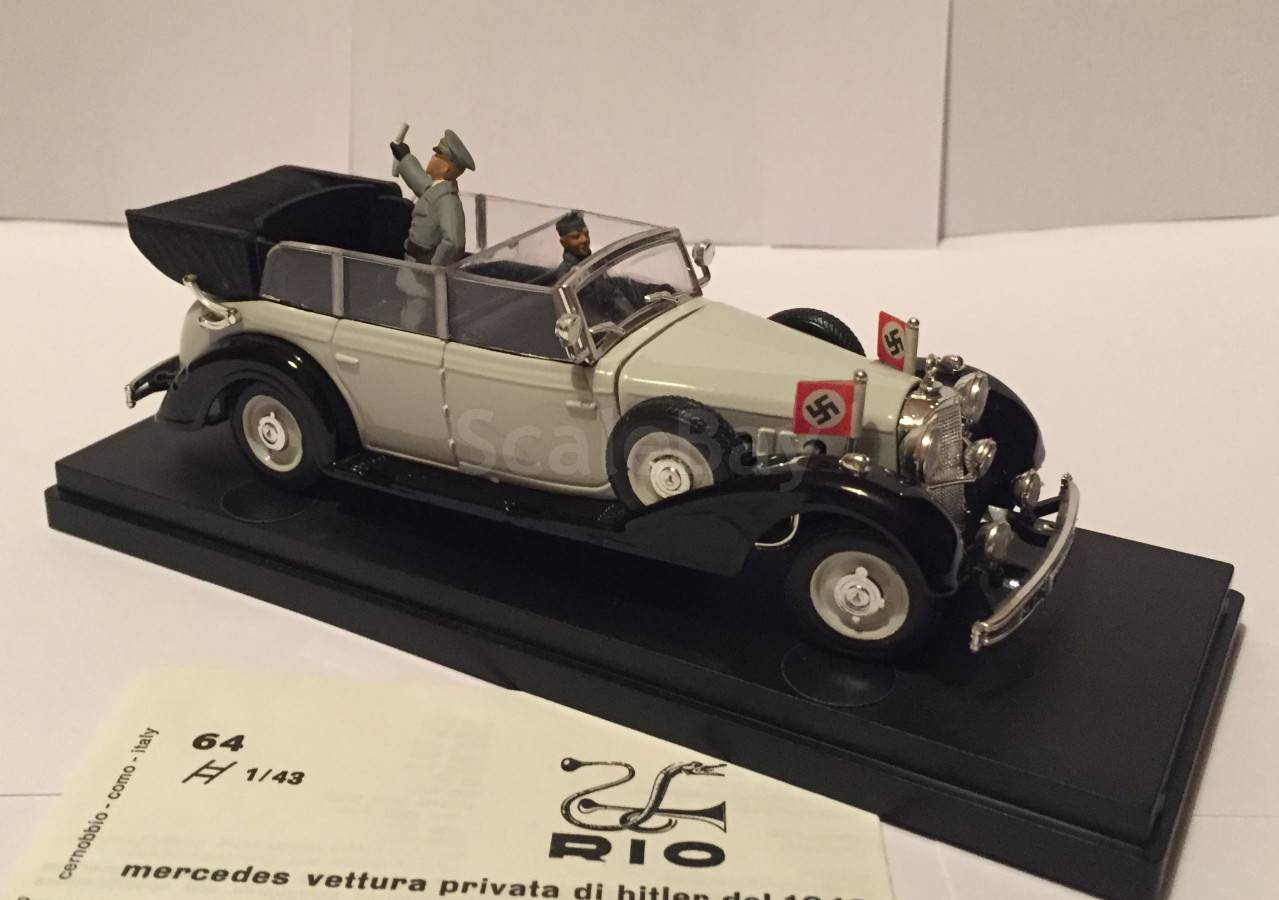 Rio 1:43 mercedes 770 Vienna 1938 Hermann Goering | Аукцион масштабных ...