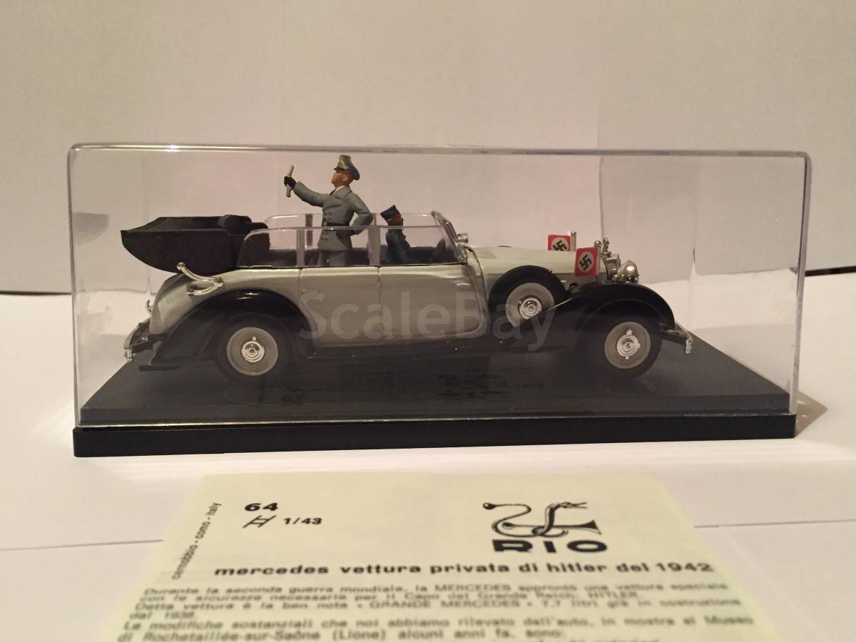 Rio 1:43 mercedes 770 Vienna 1938 Hermann Goering | Аукцион масштабных ...