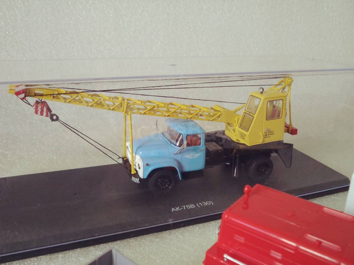 ЗИЛ 130, КРАН, SSM ! ЦЕНЫ НА ФОТО ! | Аукцион масштабных и сборных моделей