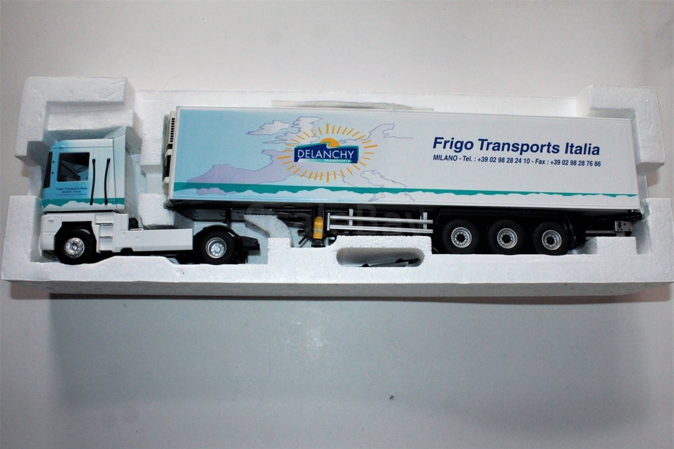 Camion Eligor 1/43 – Renault Magnum 3 Semi-remorque Frigo Delanchy Italia