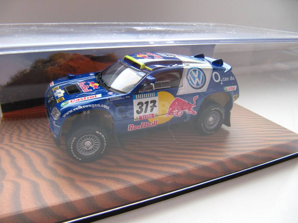 Spark S0827 1/43 Touareg Course 2 Dakar 2010 2nd #306 N.Al