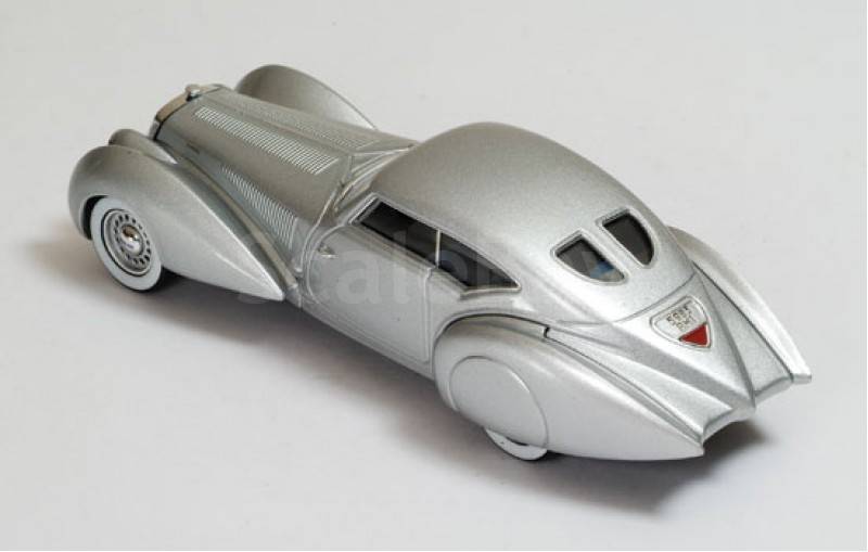 MATRIX 1/43 DELAGE D8-120 Aerosport Coupe 1937 Grey Metallic Scale