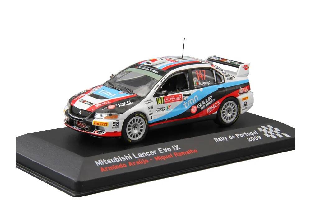 Miniature IXO 1/43 – Mitsubishi Lancer Evo IX, Rallye Australie 2009