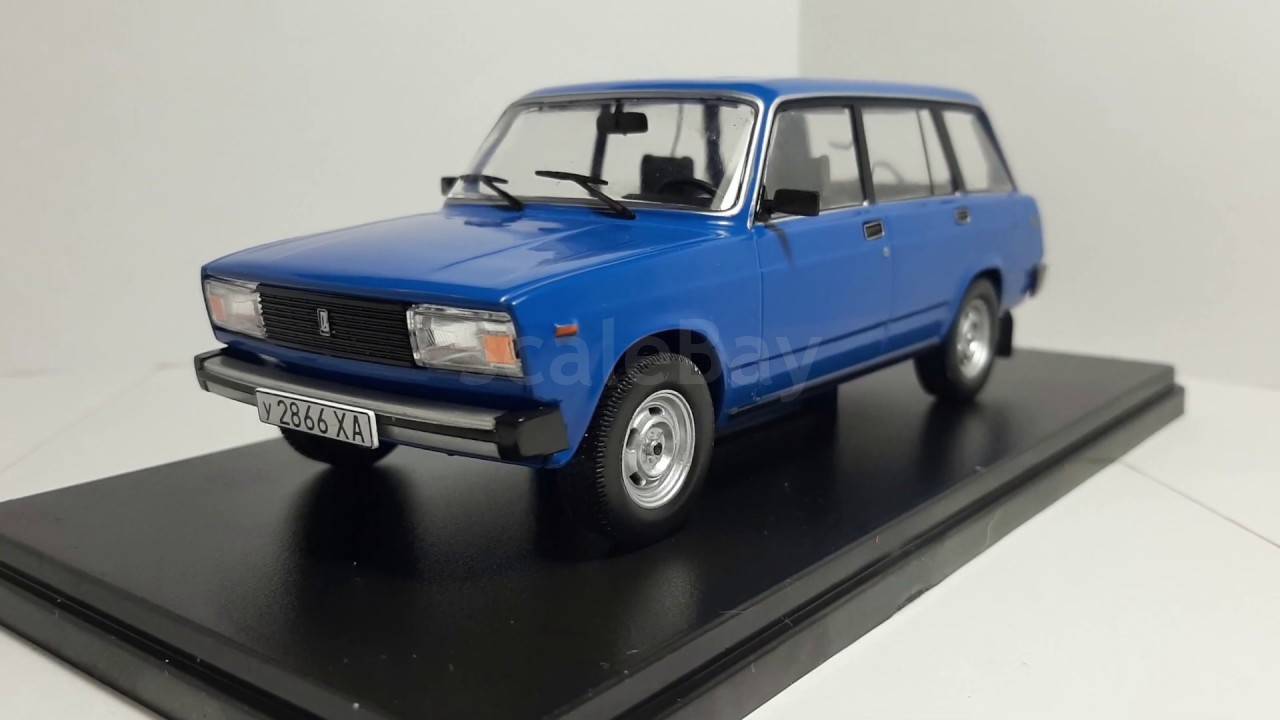Легендарные советские автомобили №40 - ВАЗ-2104 | Аукцион масштабных и ...