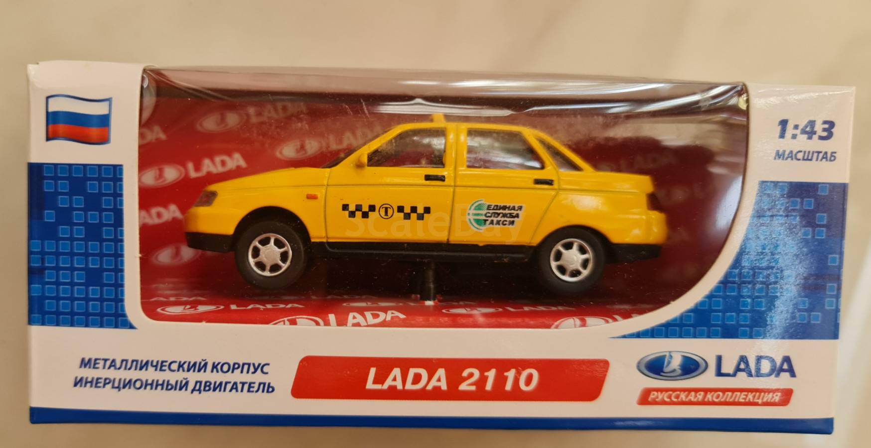 Машина 1 43 Lada Granta инерционная Carline