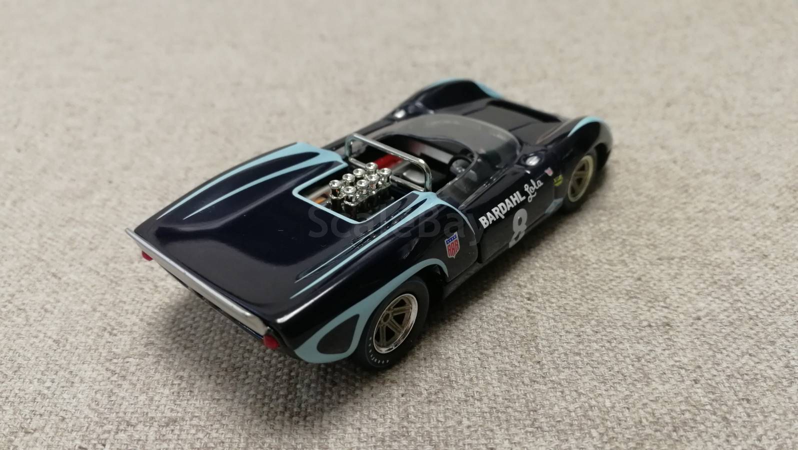 LOLA T70 N°30 CAN-AM SERIE 1966 D. GURNEY GMP 12403 1:43 de referen