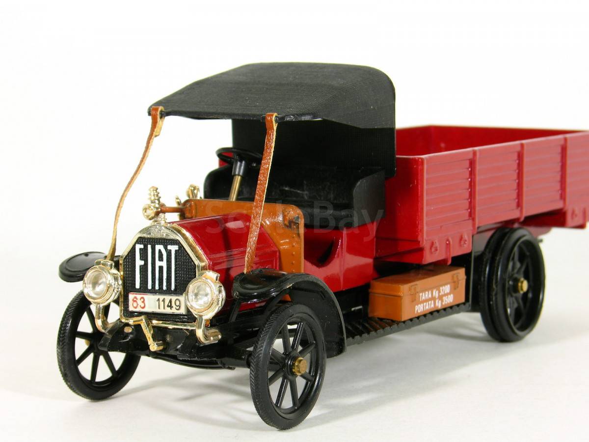 Rio A - 4 FIAT AUTOCARRO CIVILE 18 BL 1914 SCALA 1/43
